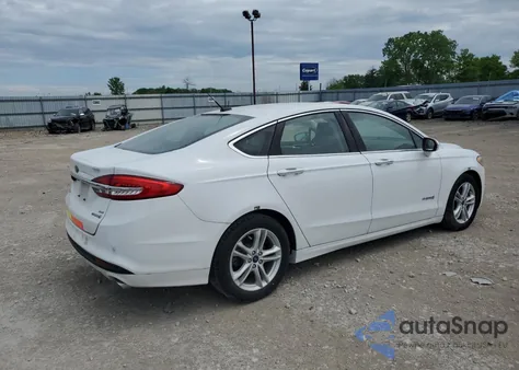 2018 Ford Fusion Se Hybrid из США, поврежденный, VIN 3FA6P0LU1JR178480